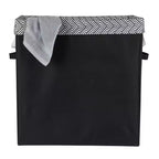 Panier à linge fin Neatfreak avec sac amovible : panier à linge noir étroit, capacité de 70 L, aucun assemblage requis