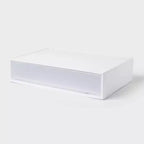 Modern Wide Underbed Drawer White 1pc - Brightroom™