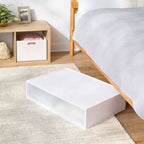 Tiroir de rangement moderne large pour sous-lit blanc 1 pièce - Brightroom™