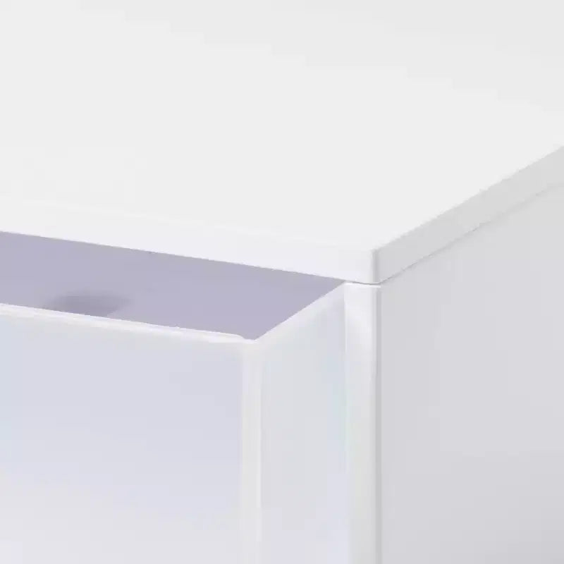 Tiroir de rangement moderne large pour sous-lit blanc 1 pièce - Brightroom™