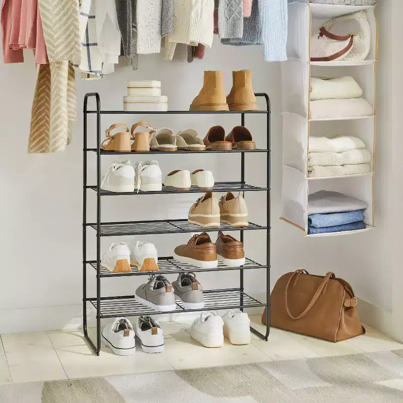 Meuble à chaussures 6 niveaux – Brightroom™