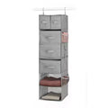 Whitmor Multifunctional Hanging Organizer with Drawer Insert 1ct Gray