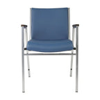 Chaise empilable robuste avec accoudoirs - 21P x 21L x 31H