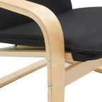 Fauteuil d'appoint en bois courbé NFL Philadelphia Eagles