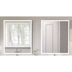 Miroir mural simple LED premium 30"x36" Lumen avec haut-parleurs Bluetooth - Home NetWerks : Accessoire de meuble-lavabo intelligent