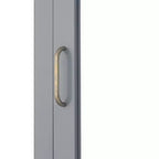 Armoire à pharmacie moderne mi-siècle en bois Mercer Gris - Elegant Home Fashions
