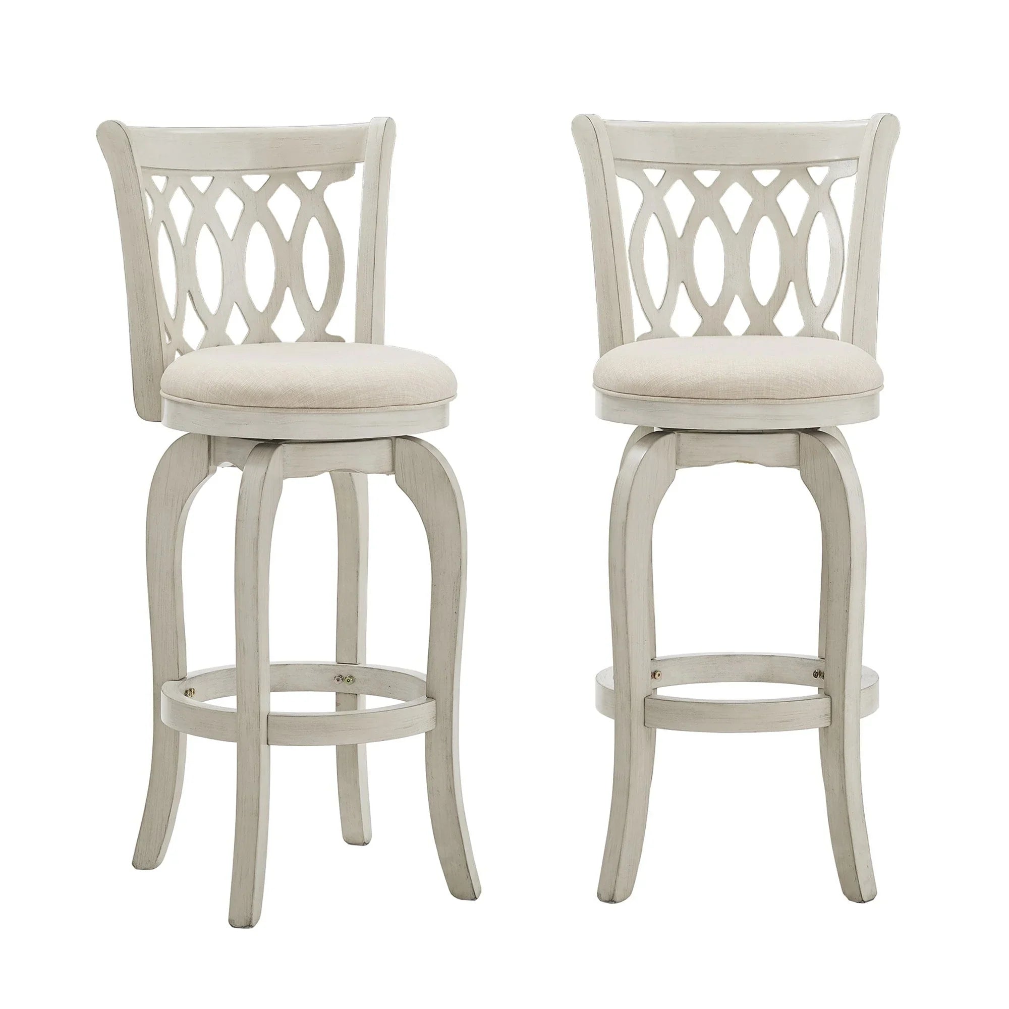 Tabouret de bar pivotant Rovinj Scroll Back