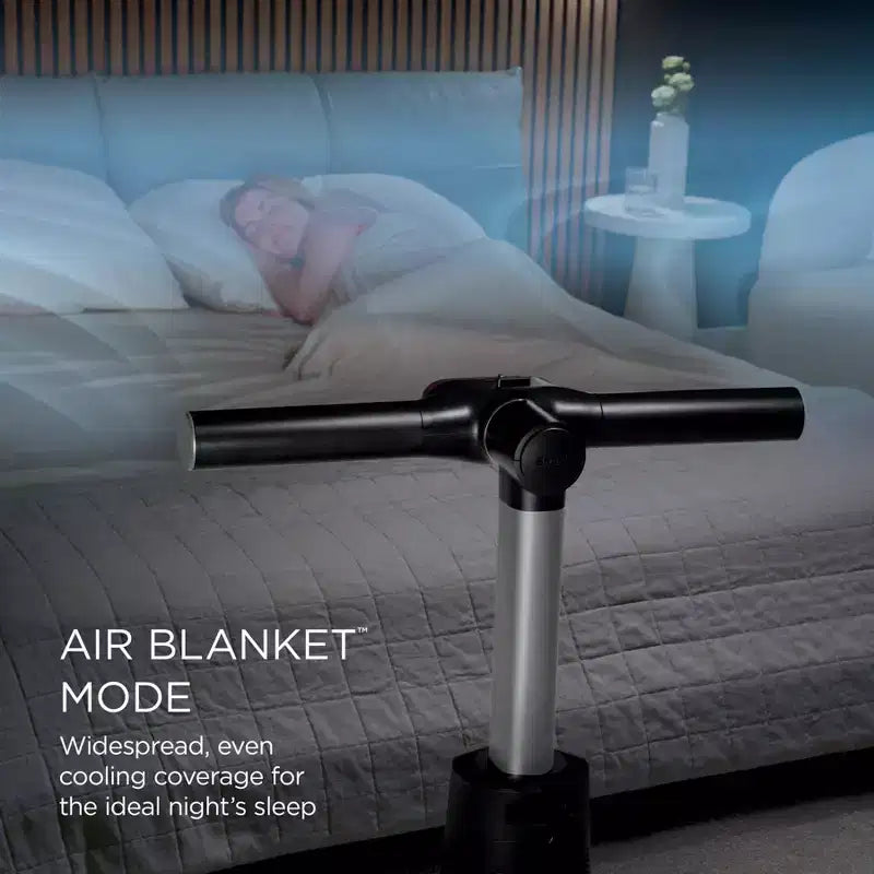 Ventilateur-chauffage tour sans pales Shark TurboBlade Cool and Heat Ultra personnalisable, pivotant, rotatif et oscillant TH202