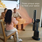 Ventilateur-chauffage tour sans pales Shark TurboBlade Cool and Heat Ultra personnalisable, pivotant, rotatif et oscillant TH202