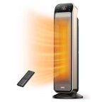 DREO 1500W Solaris Max 25" Ceramic Space Heater Oscillating Fast Heat and Ultra-Quiet ECO Mode Remote
