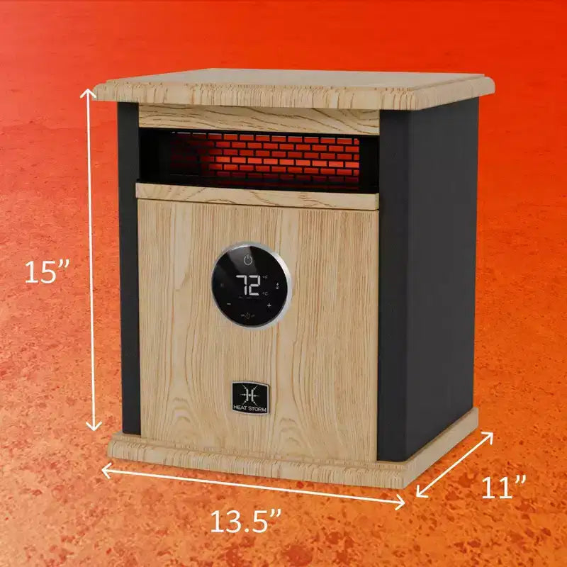 Chauffage d'appoint électrique portable Heat Storm A-1500-ILODB beige