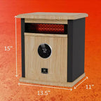 Chauffage d'appoint électrique portable Heat Storm A-1500-ILODB beige