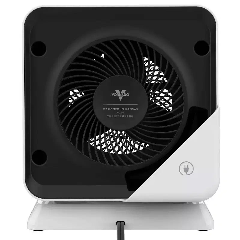 Chauffage soufflant pour toute la pièce Vornado Velocity Cube 5 OSC+ Ice, blanc