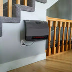 Chauffage mural intelligent infrarouge Wi-Fi Heat Storm 1500 W A-1500-PHXG-WI Phoenix, gris