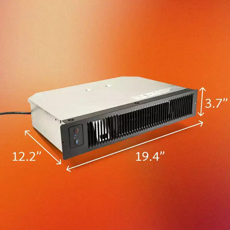 Chauffage électrique Heat Storm Kick Space 1500W avec Wi-Fi