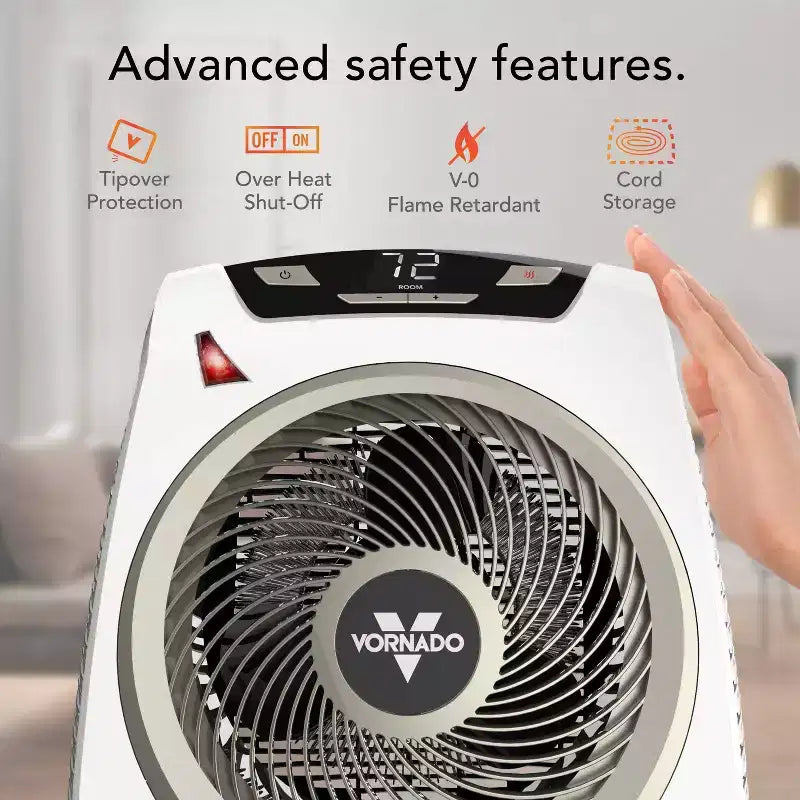 Chauffage pour toute la pièce Vornado AVH10+ Ice, blanc