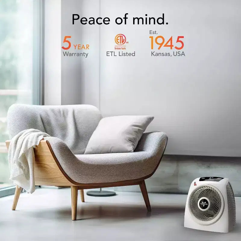 Chauffage pour toute la pièce Vornado AVH10+ Ice, blanc