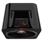 Chauffage soufflant pour toute la pièce Vornado Velocity 4 : radiateur électrique portable avec thermostat réglable, 1500 W, noir