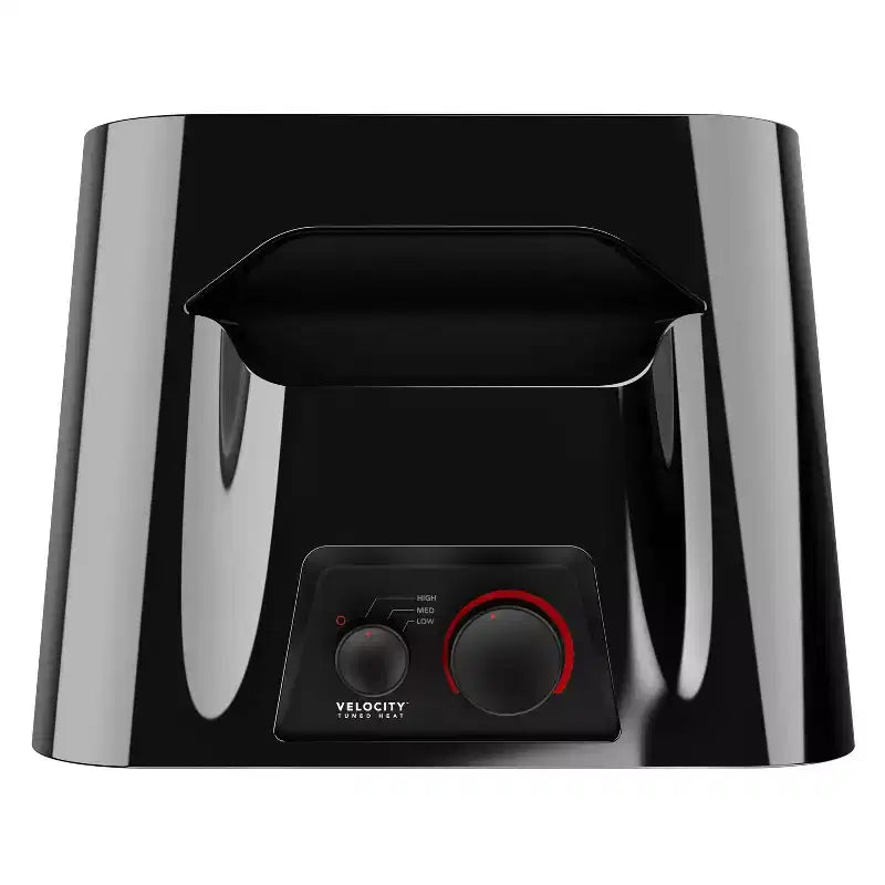 Chauffage soufflant pour toute la pièce Vornado Velocity 4 : radiateur électrique portable avec thermostat réglable, 1500 W, noir