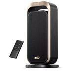 Dreo Solaris Indoor Space Heater Black: Electric Ceramic Tower Heater, 1500W, 5 Settings, Fan Driven, Steel Frame, 100-300 sq. ft.