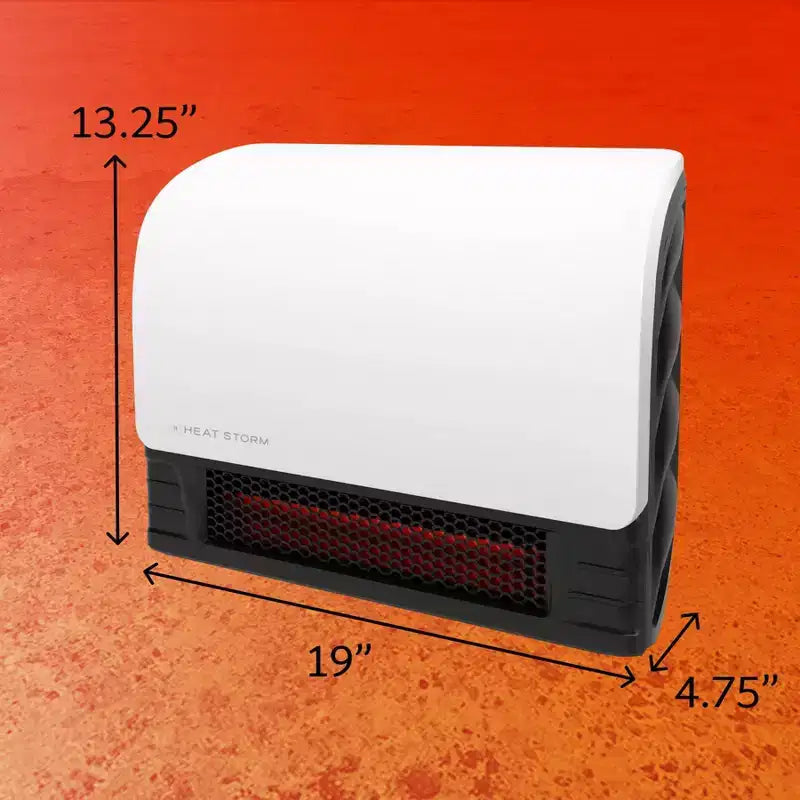 Chauffage mural infrarouge WiFi Heat Storm A-1500-SED-WI Sedona, blanc