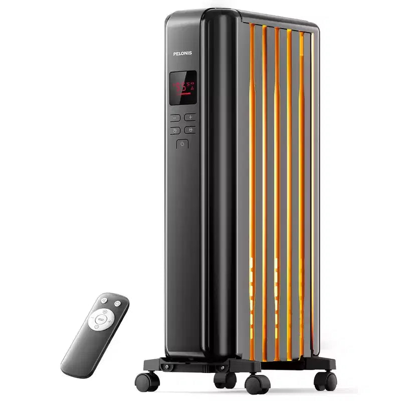 Radiateur radiant numérique Pelonis pour pièce entière avec télécommande