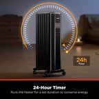 Radiateur radiant numérique Pelonis pour pièce entière avec télécommande