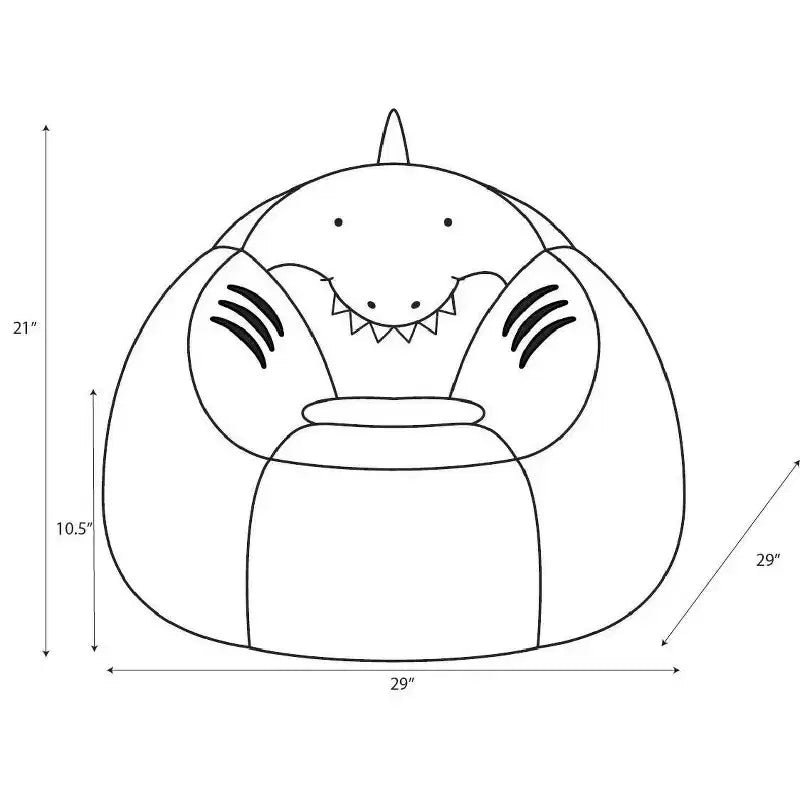 Pouf requin pour enfant - Pillowfort™