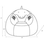 Pouf requin pour enfant - Pillowfort™
