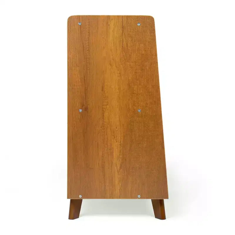 Humble Crew Morgan Bibliothèque Enfant Mid-Century 2 Étagères Bois/Blanc