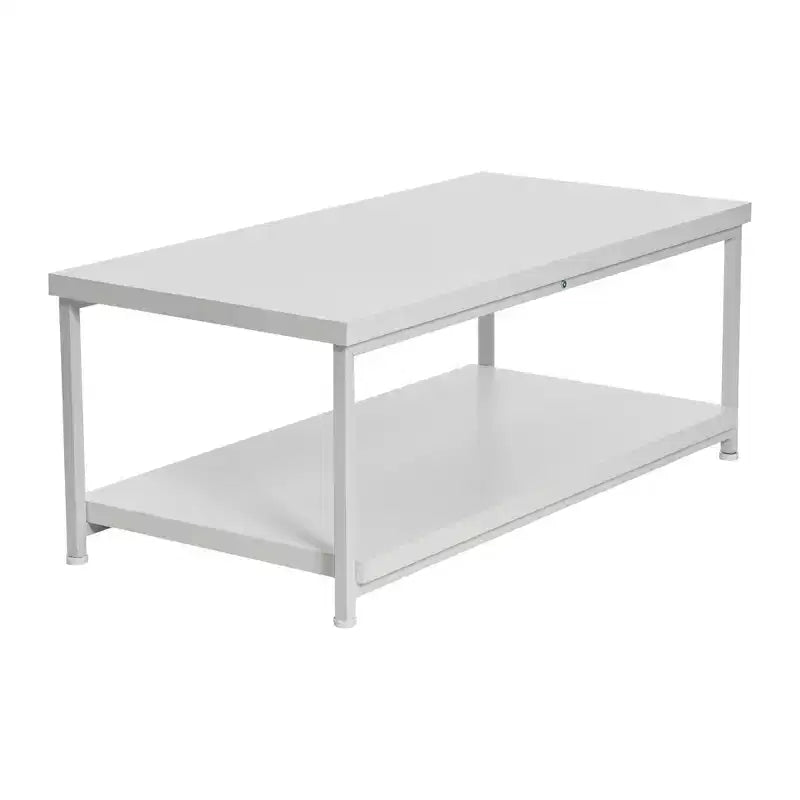 Table basse rectangulaire Jamestown avec étagère de rangement
