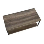 Table basse rectangulaire Jamestown avec étagère de rangement