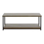 Table basse rectangulaire Jamestown avec étagère de rangement