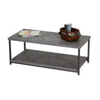 Table basse rectangulaire Jamestown avec étagère de rangement