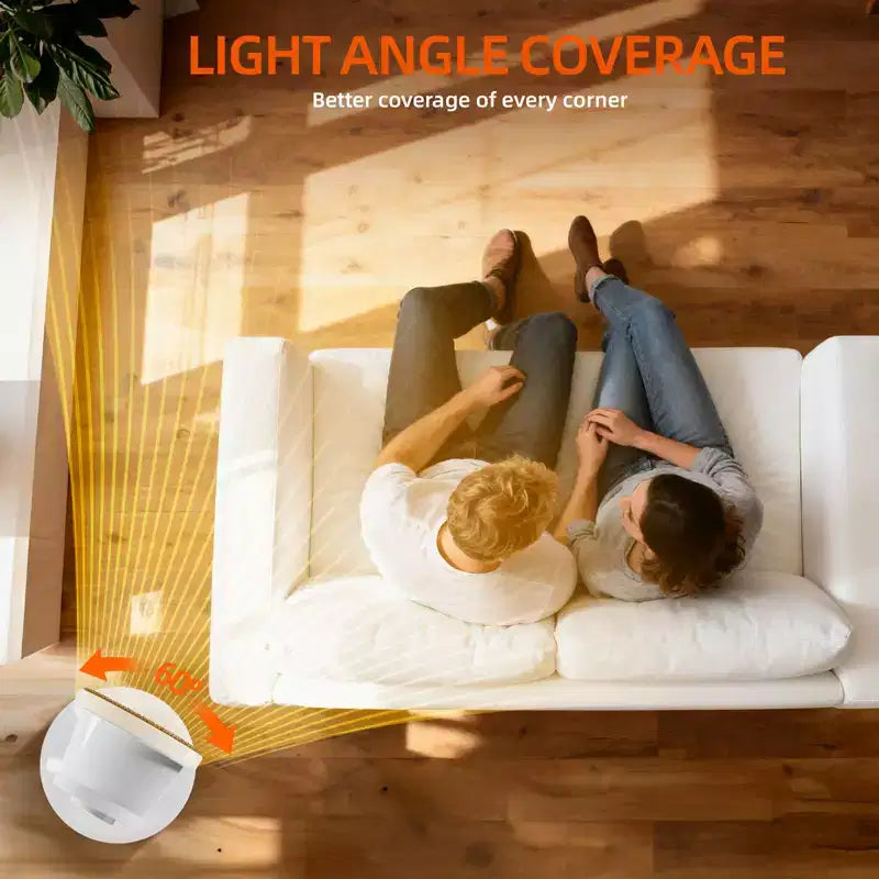 Chauffage d'appoint en céramique portable de 1500 W, radiateur électrique PTC avec thermostat réglable pour usage intérieur