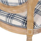 Chaises de salle à manger capitonnées GDFStudio Newman de style campagnard (lot de 2)