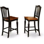 Tabourets de bar hauteur comptoir HomeStock