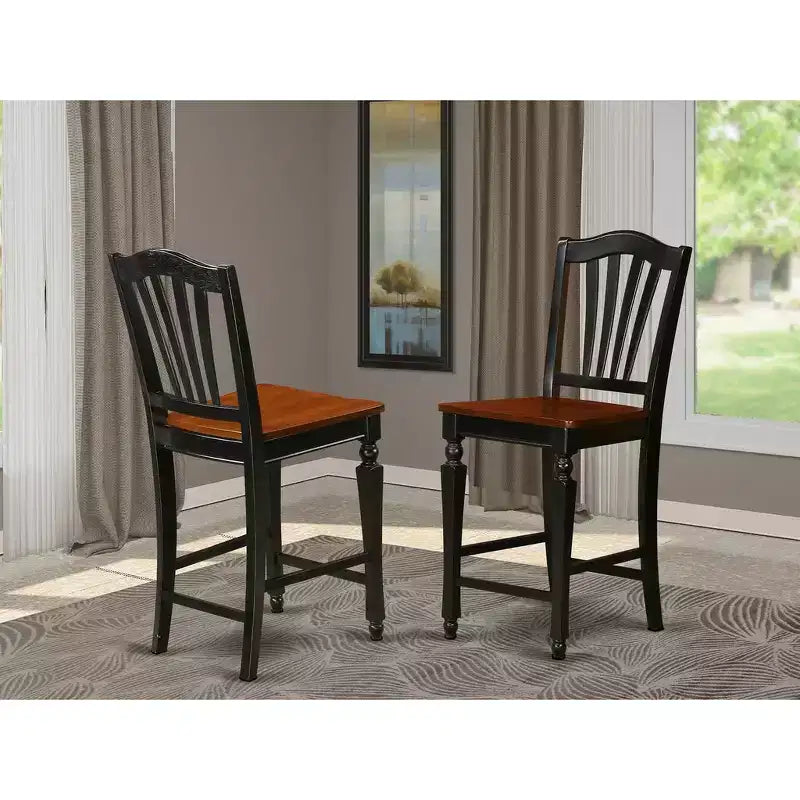 Tabourets de bar hauteur comptoir HomeStock