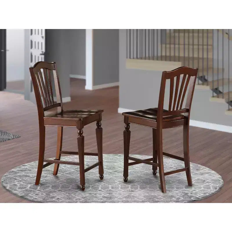 Tabourets de bar hauteur comptoir HomeStock