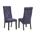 Kings Brand Furniture Lemont Tufted Upholstered Parsons Dining Chair, Set of 2