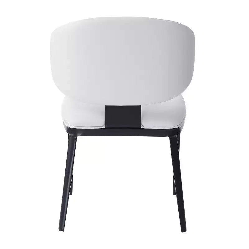 Christopher Knight Home Enoch Chaises de salle à manger modernes rembourrées en similicuir (lot de 4)