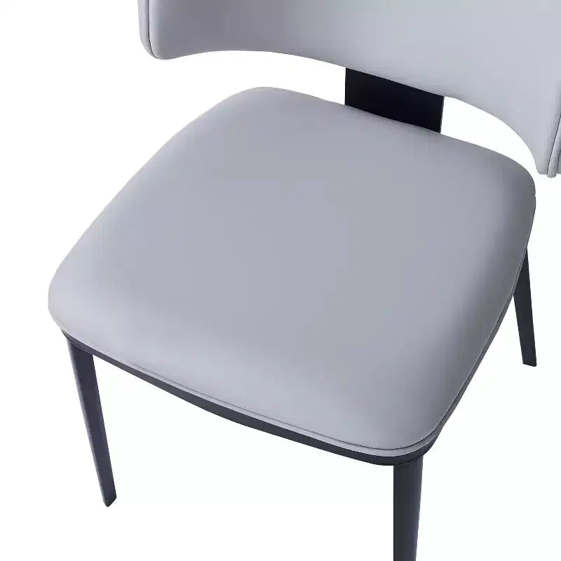 Christopher Knight Home Enoch Chaises de salle à manger modernes rembourrées en similicuir (lot de 4)