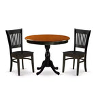 Ensemble Table de salle à manger moderne HomeStock Cerise noire