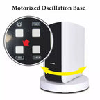 Chauffage tour oscillant Optimus de 17 po avec télécommande, affichage numérique de la température et réglage