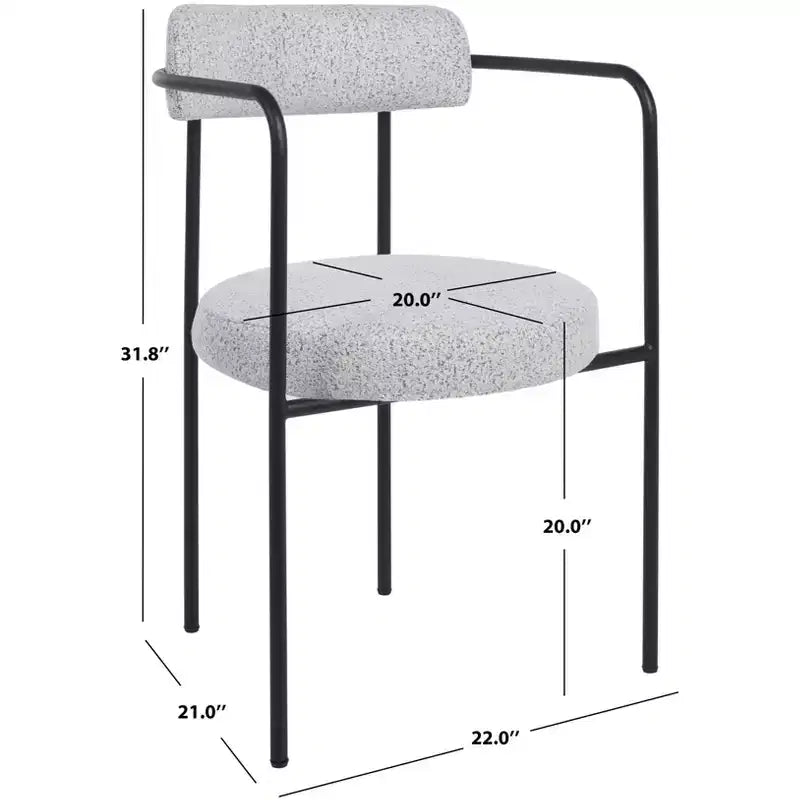 Chaise de salle à manger Andrean (lot de 2) - DCH3901 - Safavieh