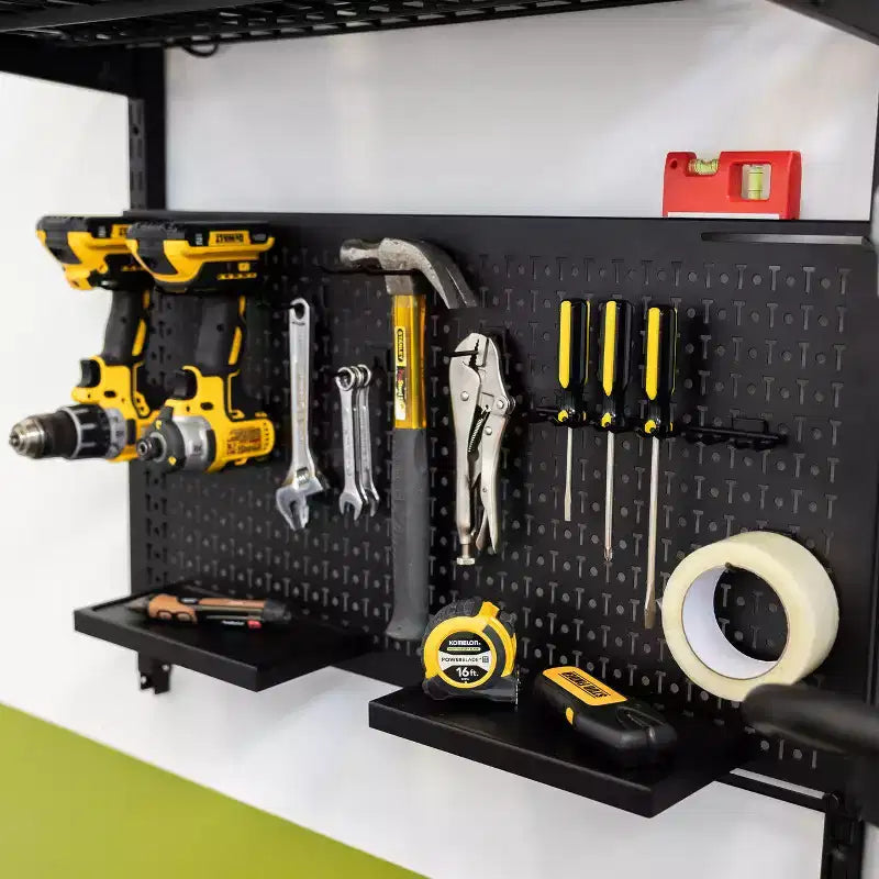 Teal Triangle G-Tool Pro | Système de rangement mural ajustable | Supporte jusqu'à 226 kg