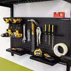Teal Triangle G-Tool Pro | Système de rangement mural ajustable | Supporte jusqu'à 226 kg