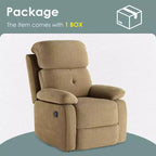 Petit canapé inclinable pour salon, fauteuil pour adultes