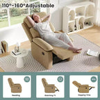 Petit canapé inclinable pour salon, fauteuil pour adultes