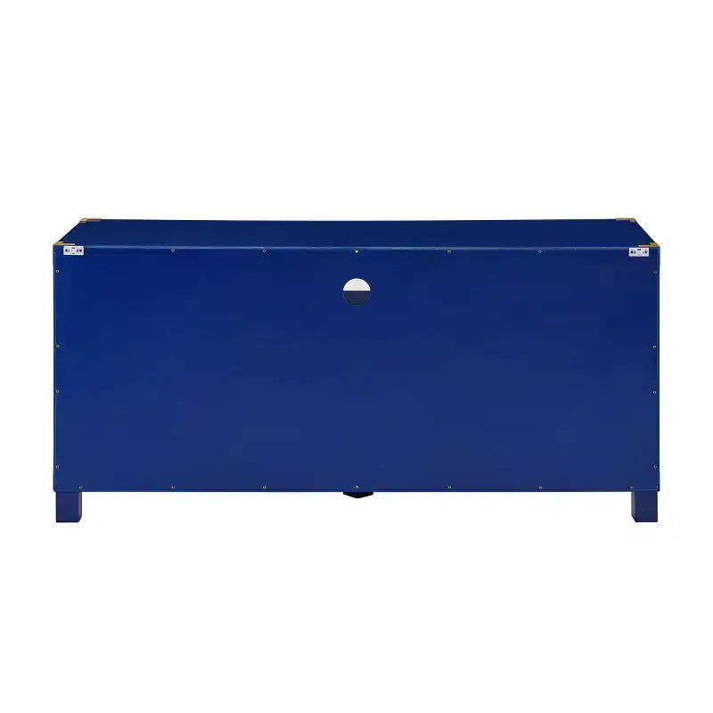 Meuble TV de campagne - Bleu - SEI